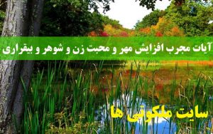 آیات مجرب افزایش مهر و محبت زن و شوهر و بیقراری معشوق