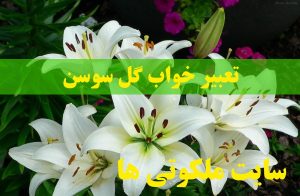 تعبیر خواب گل سوسن - دیدن دسته گل سوسن در خواب نشانه چیست