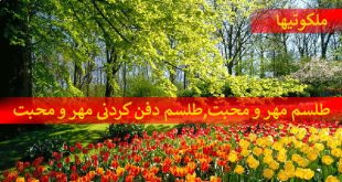 طلسم مهر و محبت,طلسم دفن کردنی مهر و محبت