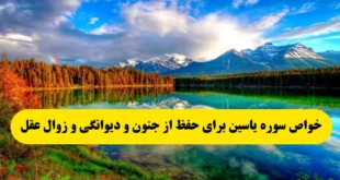 خواص سوره یاسین برای حفظ از جنون و دیوانگی و زوال عقل