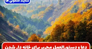دعا و دستورالعمل مجرب برای خانه دار شدن و برآورده شدن حاجت خرید ملک شخصی