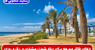 دعای خاک مورچه برای زیاد شدن مشتری و رزق و روزی و ثروت و فروش خانه و ملک