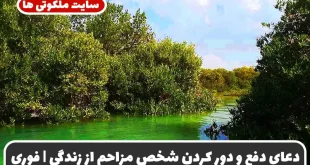 دعای دفع و دور کردن شخص مزاحم از زندگی | دعا برای دفع زن مزاحم از زندگی