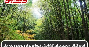 آیات قرآنی مجرب برای گشایش درهای رزق و روزی و رفع تنگدستی و فقر