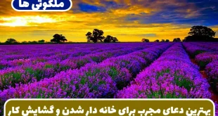 بهترین دعای مجرب برای خانه‌ دار شدن، شفای بیماری و گشایش کار