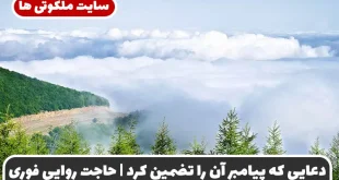 دعایی که پیامبر آن را تضمین کرد | ذکر خاص حاجت‌ روایی و گشایش تمام کارها