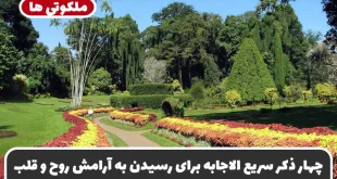 چهار ذکر سریع الاجابه برای رسیدن به آرامش روح و روان و اعصاب و قلب