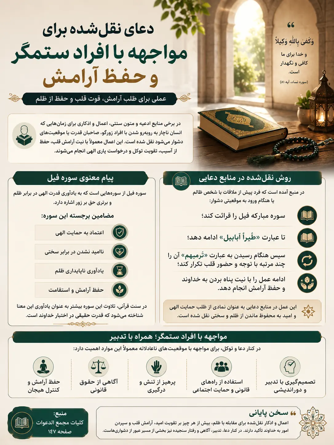 دعای تسخیر شخص ظالم و هنگام رفتن نزد حاکم ظالم و ستمگر دعای تسخیر شخص ظالم و هنگام رفتن نزد حاکم ظالم و ستمگر