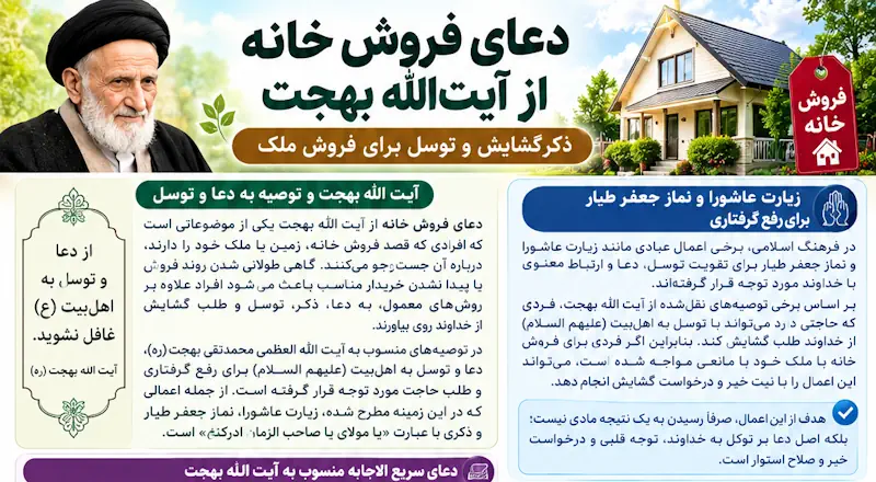 دعای فروش سریع خانه و پیدا شدن خریدار مناسب برای خانه و ملک دعای فروش سریع خانه و پیدا شدن خریدار مناسب برای خانه و ملک