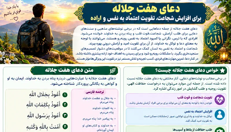 دعای افزایش شجاعت دلیری و اعتماد به نفس و رفع ترس + متن دعا دعای افزایش شجاعت دلیری و اعتماد به نفس و رفع ترس + متن دعا