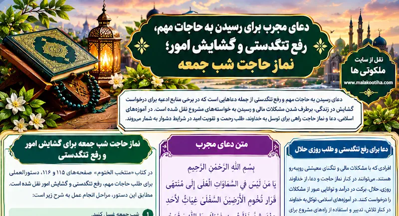 دعای رسیدن به حاجات مهم، رفع تنگدستی و مشکلات مالی، گشایش امور دعای رسیدن به حاجات مهم، رفع تنگدستی و مشکلات مالی، گشایش امور