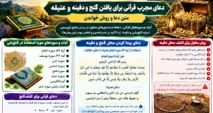 دعای مجرب قرآنی برای یافتن گنج و دفینه و عتیقه + متن دعا و روش خواندن