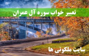 تعبیر خواب سوره آل عمران - خواندن سوره آل عمران در خواب تعبیرش چیست