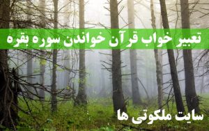 تعبیر خواب سوره بقره - تعبیر خواب قرآن خواندن سوره بقره